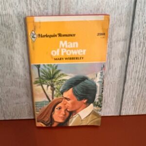 Man of Power Mary Wibberley Harlequin Romance 2388 Vintage 1981 Paperback Book